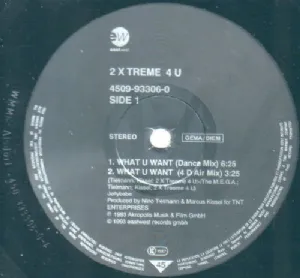 2 X-Treme 4 U Featuring The M.E.G.A. - What U Want