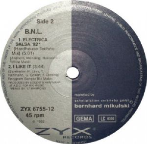 B.N.L. - Electrica Salsa 92