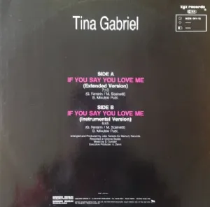 Tina Gabriel - If You Say You Love Me