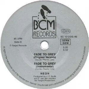 Neon - Fade To Grey / Special Electric Remix