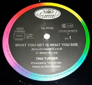 Tina Turner - What You Get Is What You See / Extended Mix