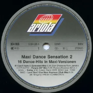 Various - Maxi Dance Sensation 2 / LP Duplo