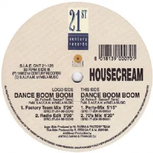 Housecream - Dance Boom Boom