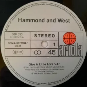 Hammond And West - Give A Little Love