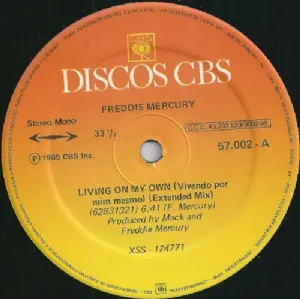 Freddie Mercury - Living On My Own / Extended Mix