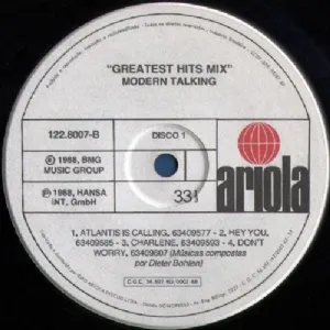 Modern Talking - Greatest Hits Mix