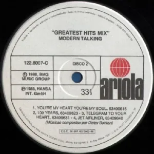 Modern Talking - Greatest Hits Mix