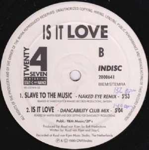 Twenty 4 Seven Featuring Stay-C And Nance - Is It Love