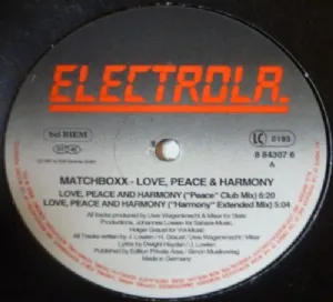Matchboxx - Love, Peace and Harmony