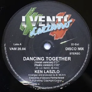 Ken Laszlo - Dancing Together / Hey Hey Guy - First Original Version 1983 / Raro! Edi��o Vinil Preto