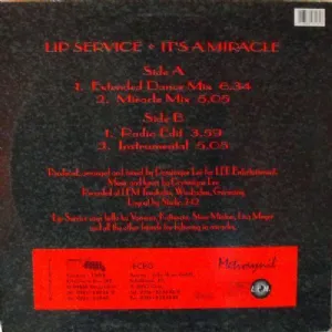Lip Service - Its A Miracle