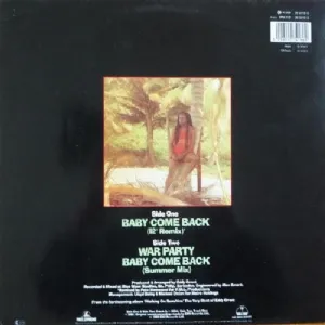 Eddy Grant - Baby Come Back / 12 Remix