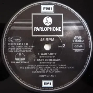 Eddy Grant - Baby Come Back / 12 Remix