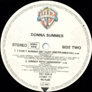 Donna Summer - I Dont Wanna Get Hurt / Extended Version