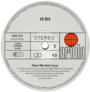16 Bit - Where Are You / Remix
