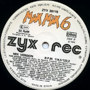 Various - Max Mix 6 / ZYX Edition