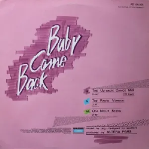Caprice - Baby Come Back