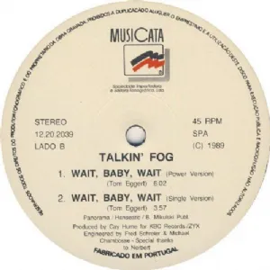 Talkin Fog - Wait Baby Wait