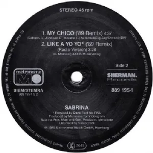 Sabrina - Like A Yo-Yo / 89 Remix
