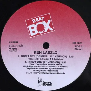 Ken Laszlo - Dont Cry / A Swedish Beat Box Remix