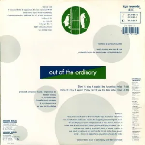 Out Of The Ordinary - Play It Again