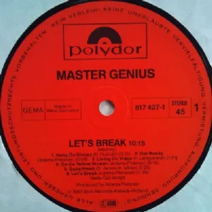 Master Genius - Lets Break