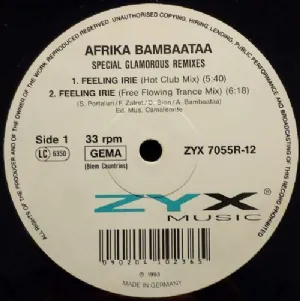 Afrika Bambaataa - Feeling Irie / Special Glamorous Remixes