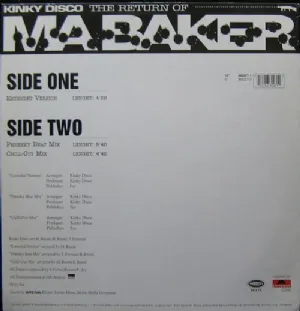 Kinky Disco - The Return Of Ma Baker