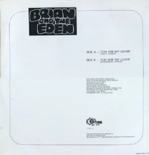 Brian And The Eden - You Are My Lover