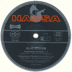 Blue System - Testamente DAmelia
