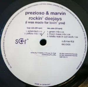 Prezioso Feat. Marvin - Rockin Deejays