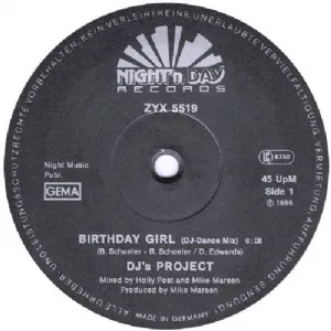 DJs Project - Birthday Girl