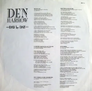 Den Harrow - LP Day By Day