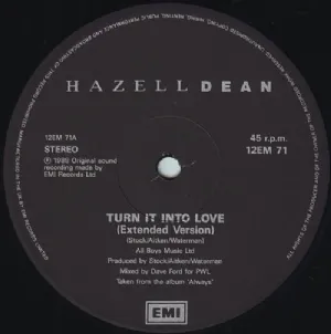 Hazell Dean - Turn It Into Love