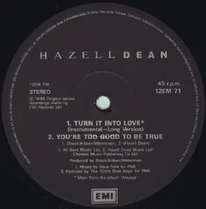 Hazell Dean - Turn It Into Love