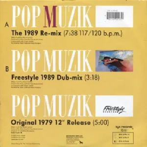 M - Pop Muzik / The 1989 Re-Mix