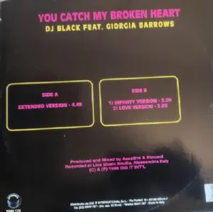 DJ Black feat. Giorgia Barrows - You Catch My Broken Heart / Raro