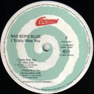 Bad Boys Blue - I Totally Miss You