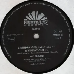 DJs Project - Birthday Girl