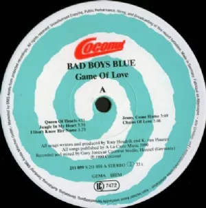 Bad Boys Blue - Game Of Love LP