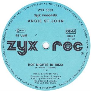 Angie St. John - Hot Nights In Ibiza