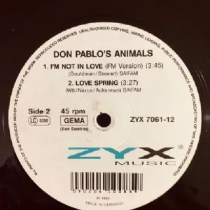 Don Pablos Animals - I'm Not In Love