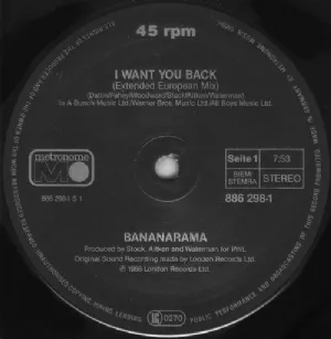 Bananarama - I Want You Back