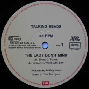 Talking Heads - The Lady Dont Mind / Extended Version