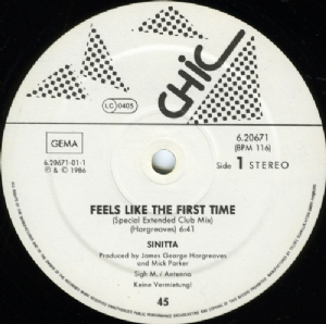 Sinitta - Feels Like The First Time / So Macho Remix