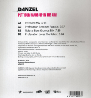 Danzel - Put Your Hands Up In The Air!