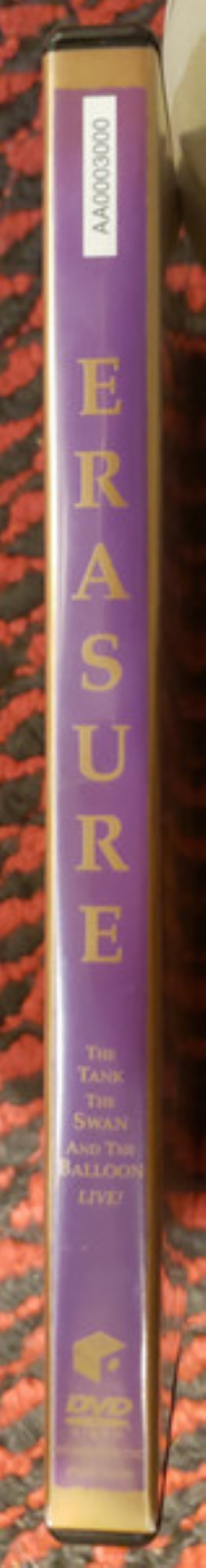 DVD Erasure - The Tank The Swan And The Balloon Live! Duplo
