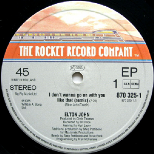 Elton John - I Dont Wanna Go On With You Like That