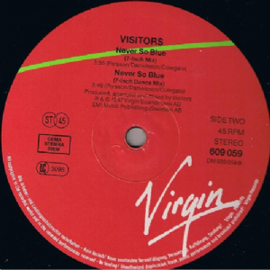 Visitors - Never So Blue / 12-Inch Dance-Mix