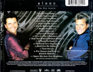 CD Modern Talking - Alone - The 8th Album